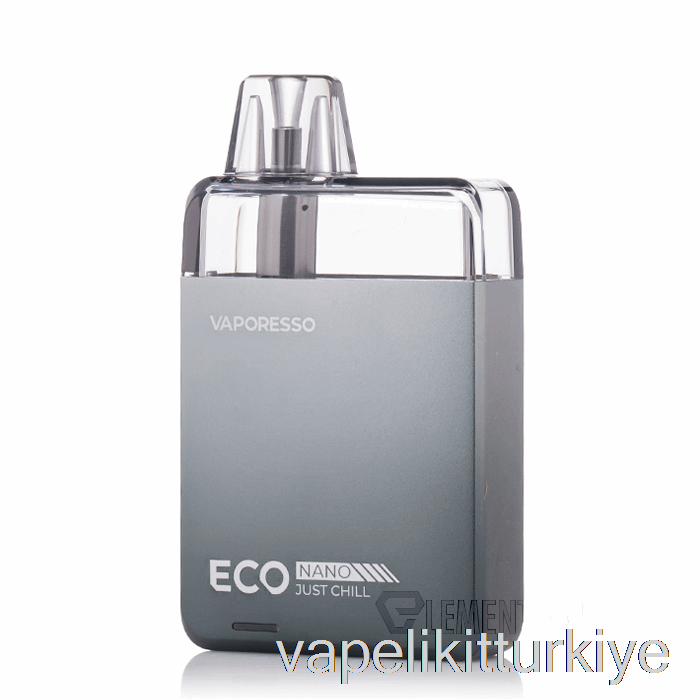Vape Likit Vaporesso Eco Nano Pod Sistemi Evrensel Gri